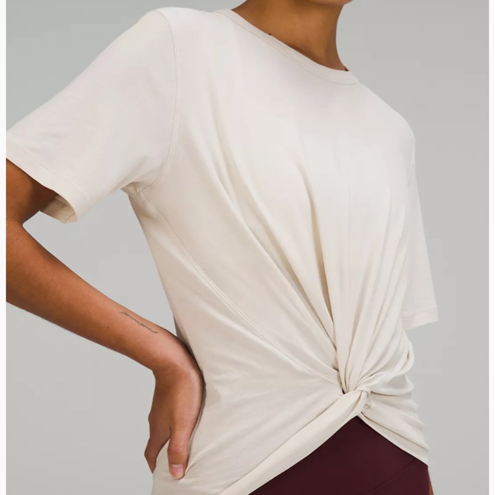 Lululemon Crescent T-Shirt Natural Ivory